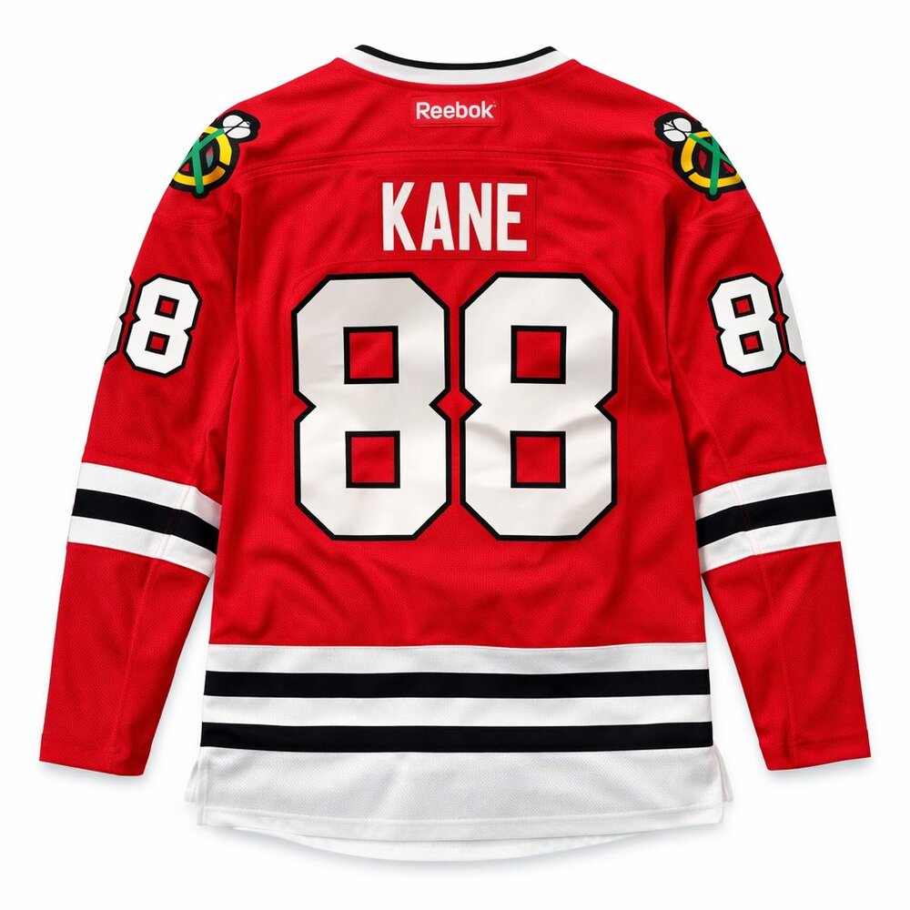 Chicago Blackhawks Patrick Kane #88 Reebok NHL Jersey | Red - Picture 2 of 2